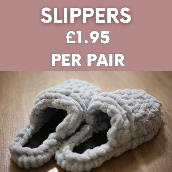 Slippers - £1.95