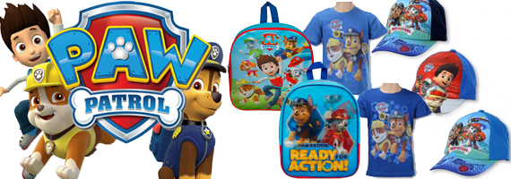 Paw patrol cheap merchandise uk