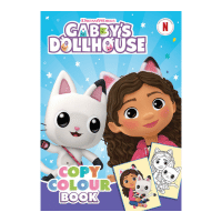 Official Gabbys Dollhouse Copy Colour Book