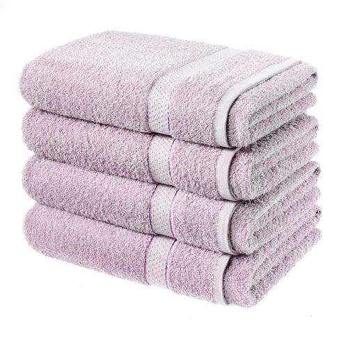 Luxury Cotton Bath Sheet Mauve