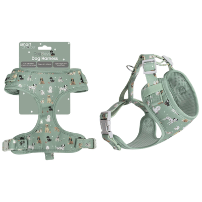 Smart Choice Dog Print Dog Harness 45-60cm