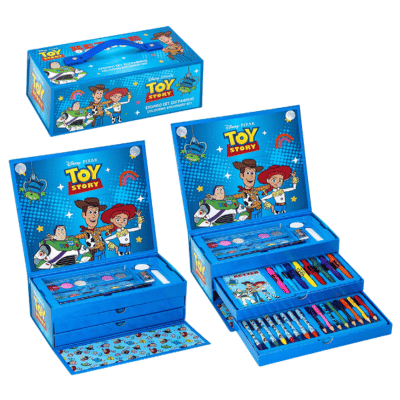 Official Toy Story 52 Piece Colouring Case
