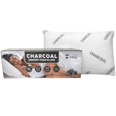 Charcoal Memory Foam Boxed Pillow