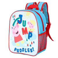 Official Premium Backpack Peppa Pig 'Jump Puddles'