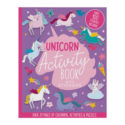 Unicorn Activity Book With Stickers