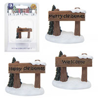 Mini Wooden Christmas Signs