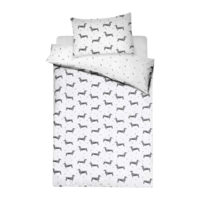 Kids Sausage Dog Snooze Duvet Set