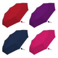 Assorted Colours Manual Umbrella