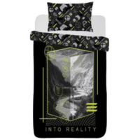 Official Xbox 'Into Reality' Reversible Single Duvet Set