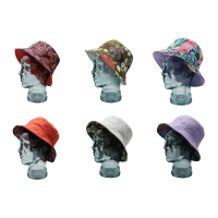 Ladies Bright Summer Designs Reversible Bucket Hat
