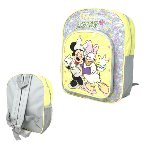 Official Minnie Mouse Glitter Deluxe Backpack
