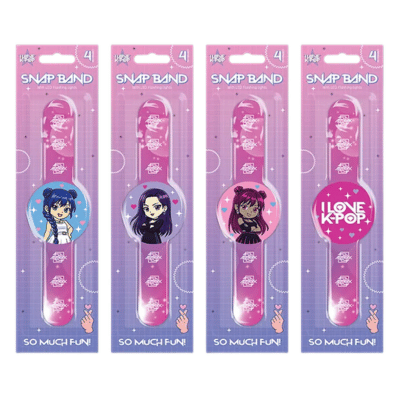 K-POP Flashing LED Snap Band