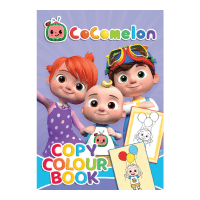 Official Cocomelon Copy Colour Book