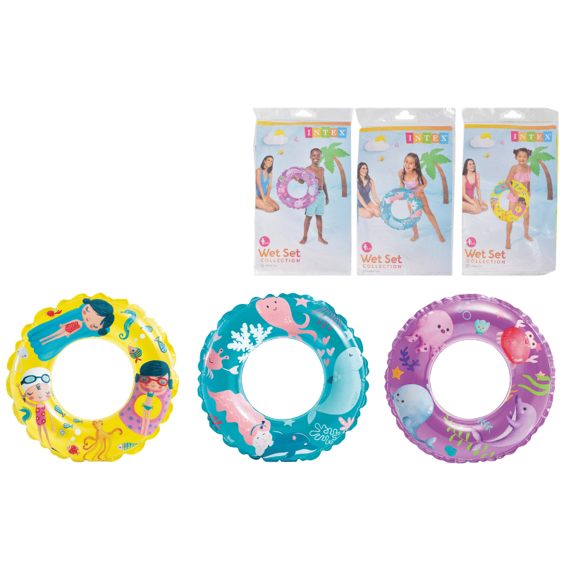 24" Transparent Printed Ring Ages 6-10 Years