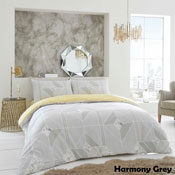 Harmony Grey Luxury Duvet Set