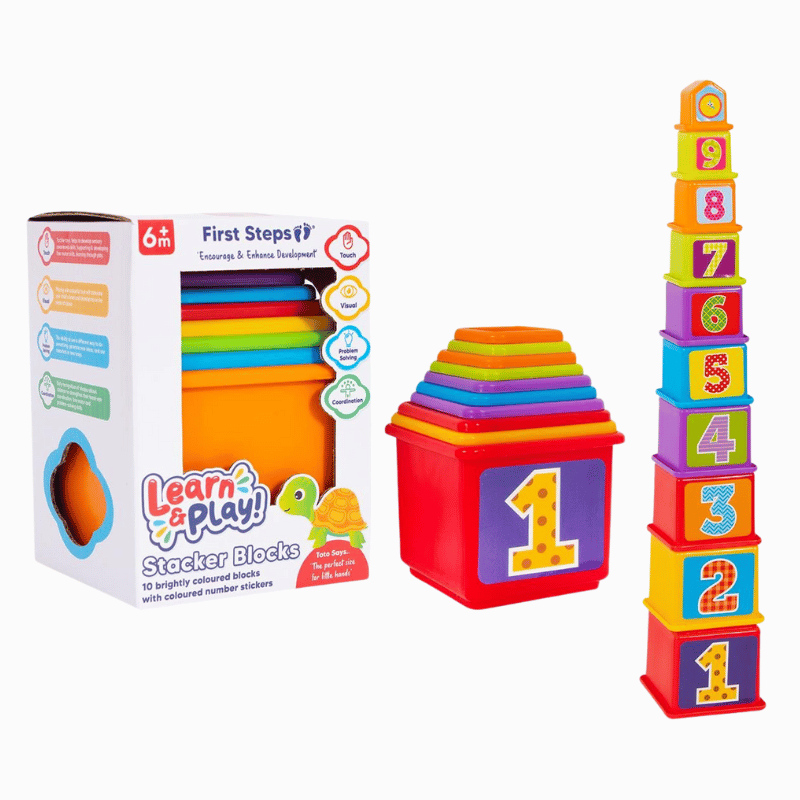 First Steps 10 Stack Up Cups