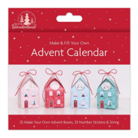 Make and Fill Your Own Christmas Advent Calendar