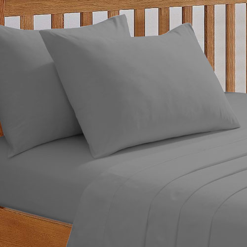 68 Pick Extra Deep Fitted Sheet Grey
