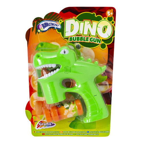 Dino Battery Operated Bubble Gun