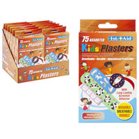 75 Piece Assorted Kids Plasters