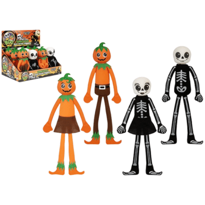 The Boo Crew Long Leg Halloween Dolls 12" 4 Assorted