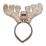 Christmas Glitter Reindeer Headband