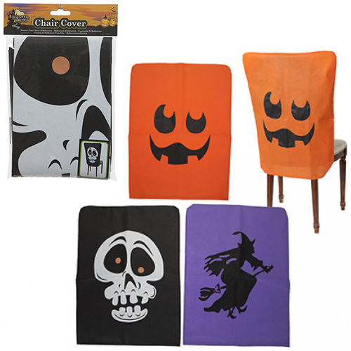 Printed Halloween Chair Covers