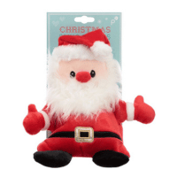 Santa Microwavable Christmas Snuggable Plush Heat Pack