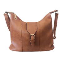 Gina Linetti Shoulder Bag Red Brown