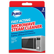 Fast Acting Microwave Steam Cleaner