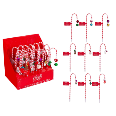 Christmas Candy Cane Pen