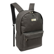 JCB Front Zip Backpack Black