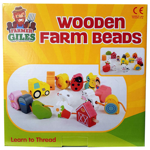 Wooden Farm Beads