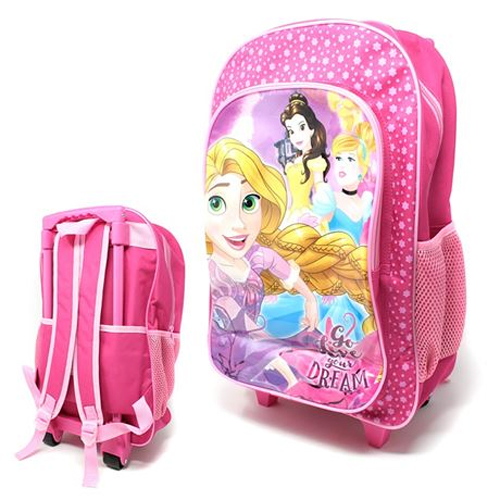 Official Large Deluxe Disney Princess Trolley Backpack | Wholesale ...