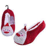 Ladies Santa Slipper Socks