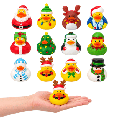 Festive Christmas Rubber Ducks