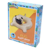 Inflatable Pug Swim Ring