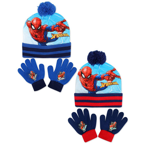 Official Boys Spiderman Hat And Glove Set | A&K Hosiery | Cheap ...
