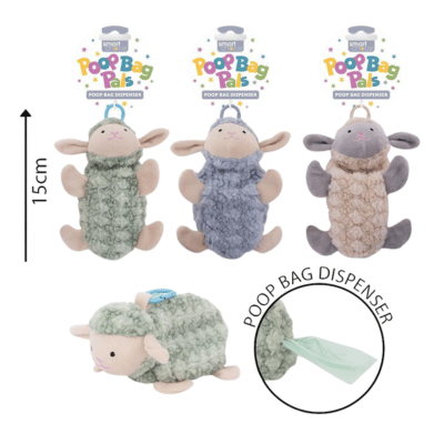 Plush Sheep Poo Bag Dispenser