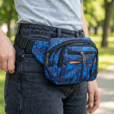 Multi Zip Sport Bum Bag