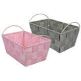 Woven Storage Basket With Handles 1.94 Litre Trend