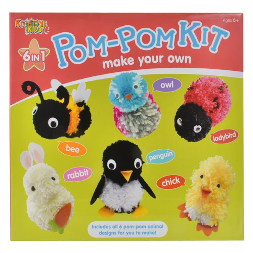 Make Your Own Pom Pom Animal Kit