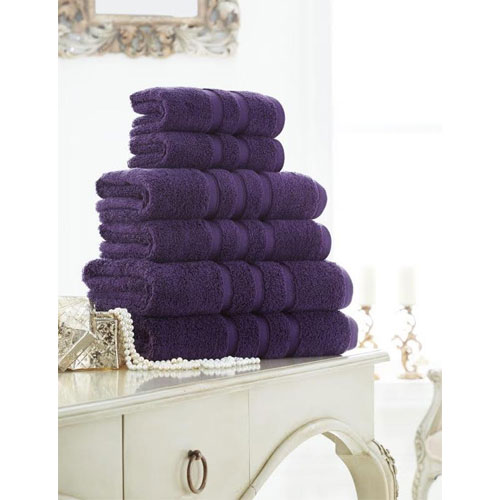 Supreme Cotton Hand Towels Purple