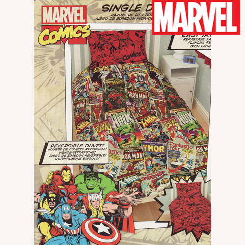 Marvel Comics Duvet Bedding Sets