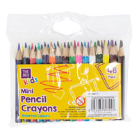 Mini Colouring Pencils 48 Pack