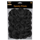 Spooky Petals Black 20 Pieces