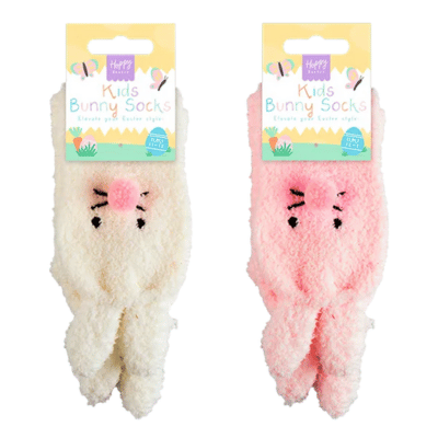 Easter Fluffy Kid's Socks