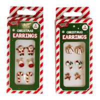 Novelty Christmas Earrings 3 Pack