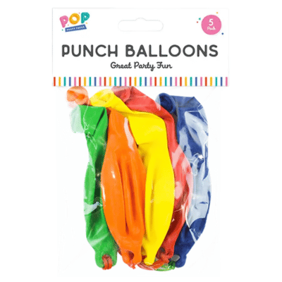 Punch Balloons 5 Pack