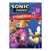 Official Sonic Prime Sticker Book